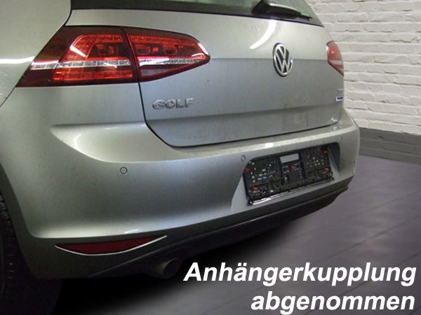 Anhängerkupplung für VW-Golf VII Limousine, nicht 4x4, Baureihe 2012-2014 V-abnehmbar